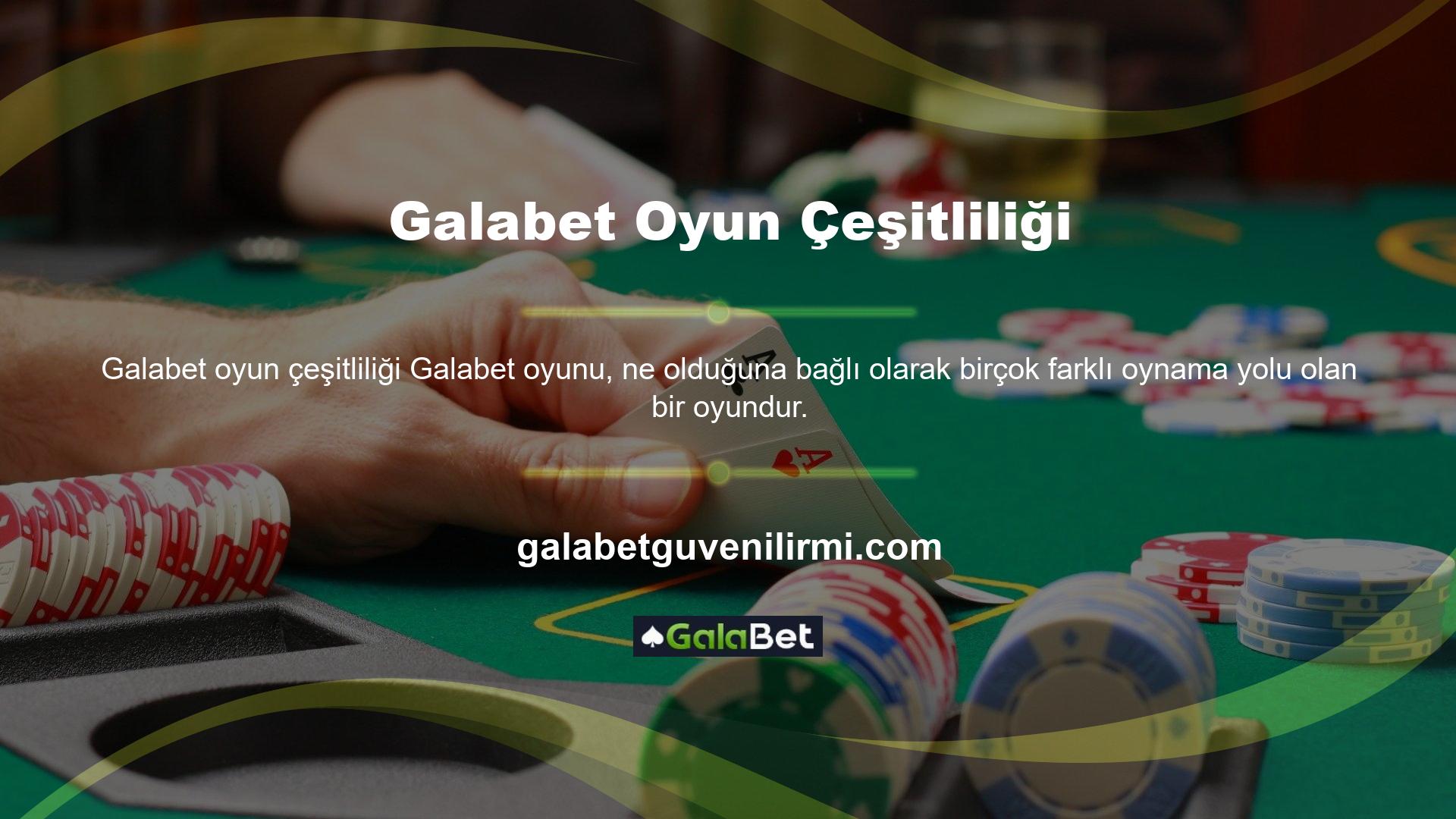 Casino ve Canlı Casino Oyunları, canlı bahis ve spor bahislerinden farklı kurallara ve ödemelere sahiptir